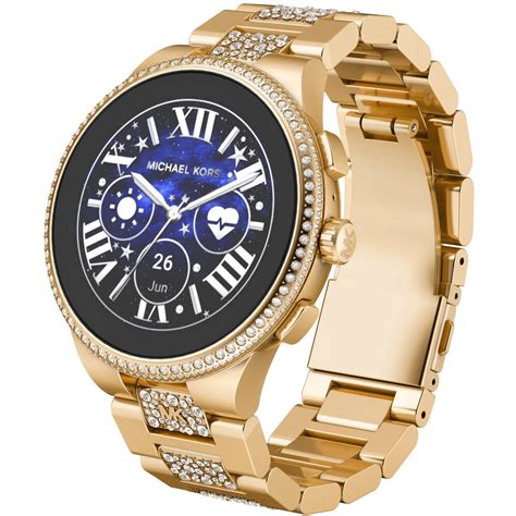 michael kors camille smart watch|michael kors pave watches.